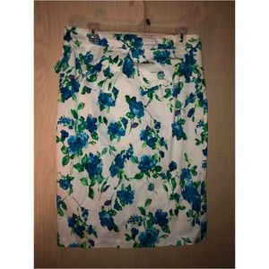 Floral skirt